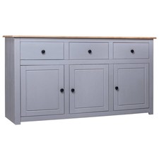 Massivholz Panama-Kiefer Sideboard Anrichte Kommode mehrere Auswahl vidaXL