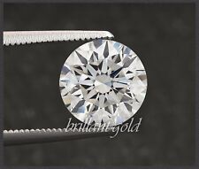 Diamant im Brillantschliff von