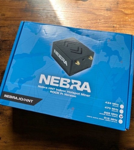 Nebra hnt indoor - hotspot, miner