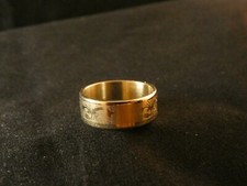 Skorpion Ring 24 Karat