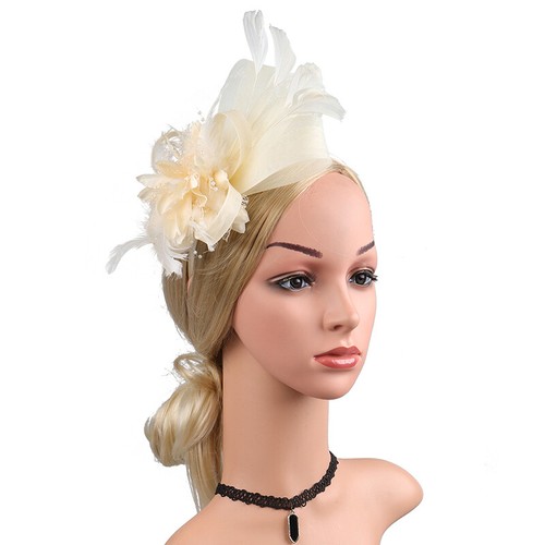 Damen feder fascinator - damen,