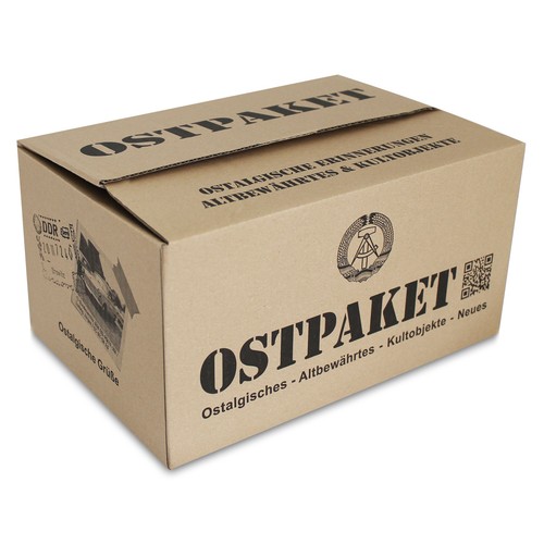 Ostpaket leerkarton bedruckt - ostpaket,