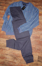 C.Comberti  Schlafanzug Shorty Pyjama Lang Baumwolle Jersey  56