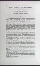 Duns Scotus' Texte zum
