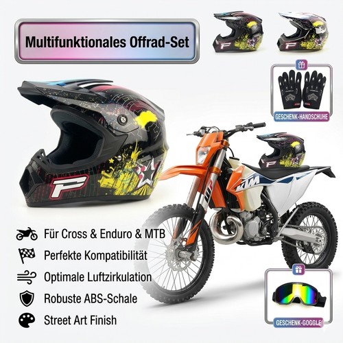Series enduro motorradhelm - p-series,