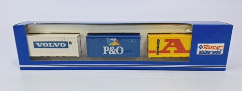Roco 1797 container - set, mit