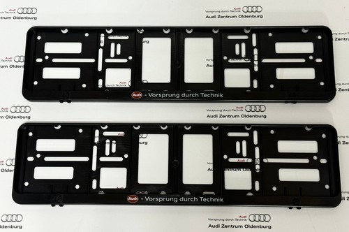 Audi kennzeichenhalter - audi, kennzeichenhalter/
