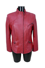 Aigner Damen Leder Jacke Gr 42