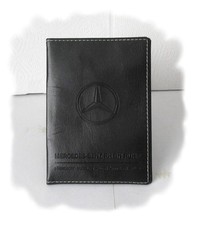 Original Mercedes KFZ Schein Schutzhülle Leder NEU Mappe Etui Ausweis EC Karten