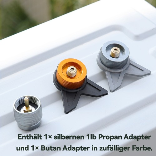 Ultraleichtes gasadapter set - gasadapter,