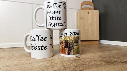 Tasse mit wunschtext oder foto - mit,