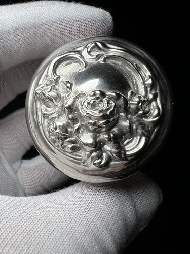 Antik puderdose kosmetikdose - antik,