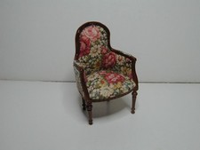 JBM Sessel, rosa Rosenmuster