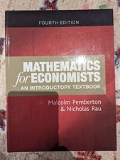 Mathematics for Economists: An