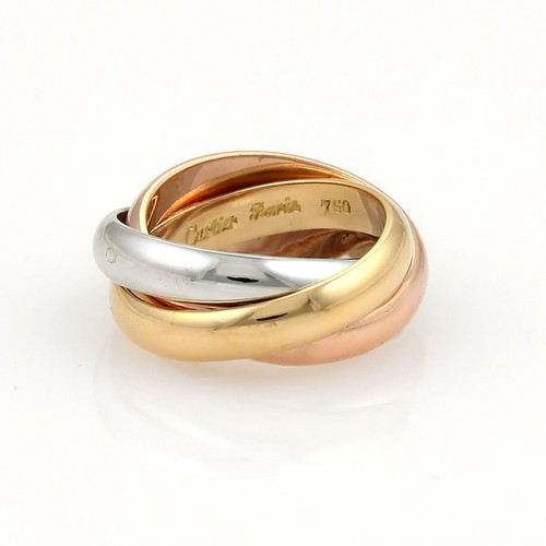 Cartier trinity paris ring 18k - ring,