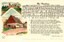 Ak*   Mei´ Vaterhaus - erzgeb.Lied (AB) 20564