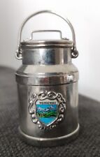 Mini Milchkanne Wappen Weissensee Allgäu Souvenir Städtewappen Kuh Kanne Sammeln