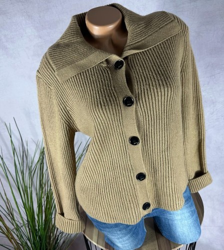 Rippen strickjacke cardigan - rippen,