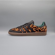 Original adidas Samba OG Black Green Leopard JI2735 NEU