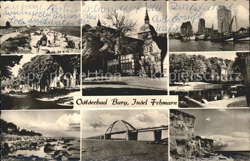 Fehmarn ostseebad burg bruecke - burg,