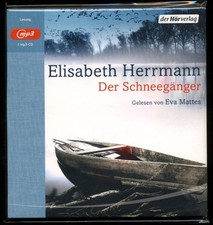 Elisabeth HERRMANN★DER SCHNEEGÄNGER★Hörbuch★MP3-CD★Eva MATTES liest★NEUWERTIG★
