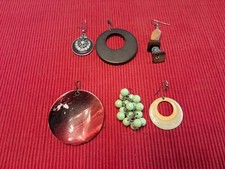 Modeschmuck 6 Einzelne Ohrhänger