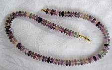 Edelstein Kette Linsenkette