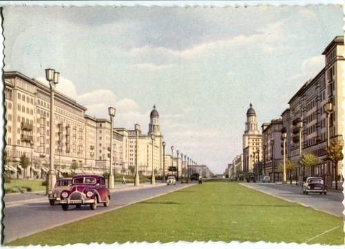 Ddr berlin stalinallee - ddr-ak,