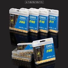 Heißer Verkauf Fahrradkette Hochfester Stahl/Titanbeschichtung MTB Straße