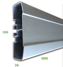 2,5m Unterfahrschutz Alu-Profil Anfahrschutz Antirutsch 2500x100mm LKW Anhänger 