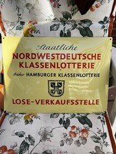 Emailleschild Nordwestdeutsche