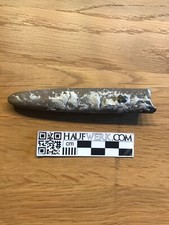 Schöner großer Belemnit Donnerkeil aus dem Campanium von Misburg Süd
