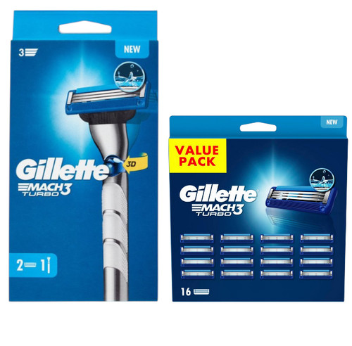 Gillette mach3 turbo - 18,