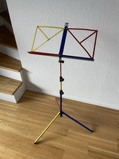 K&M Notenständer Metall Bunt Rot Blau Gelb