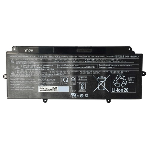 Akku für fujitsu - für, lifebook
