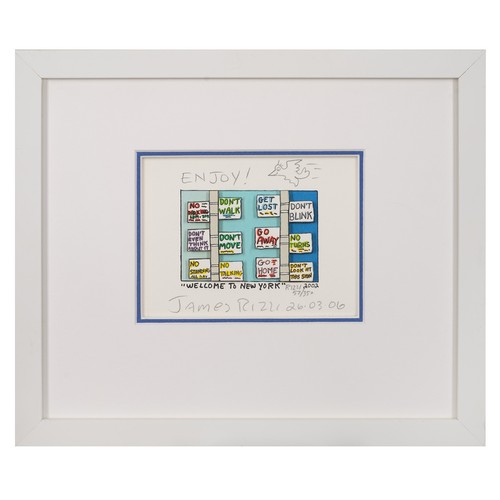 James rizzi original grafik - james,