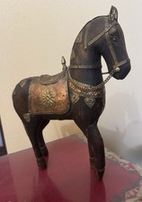 Pferd aus holz mit - aus,