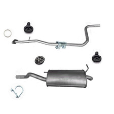 Komplett Auspuff Mittelrohr