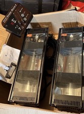 2 x Stairville Stroboskope 1500W DMX mit Controller