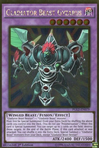Yugioh gladiator beast - yugioh, 1x