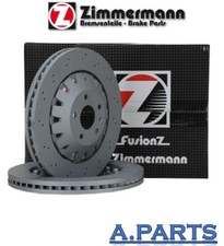 ZIMMERMANN 2X BREMSSCHEIBE Ø