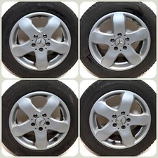 Alu-Felgen Mercedes 190er W201 C E Klasse W202 W203 CLK W208 W209 W210 W211 SLK