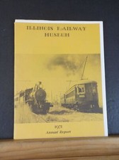 Illinois Railway Museum Lot 1971 Jahresbericht + Ausrüstung Mitgliedertag Track Pro
