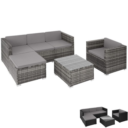Poly rattan sitzgruppe lounge - poly,