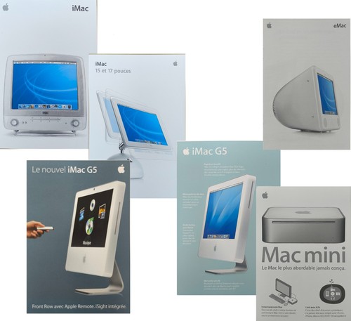 Apple werbekarten serie - apple, anfang