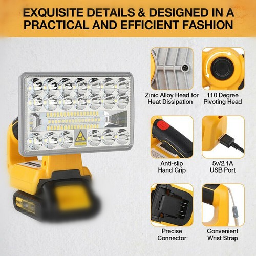 18v für dew alt akku - akku, lampe
