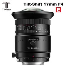 TTArtisan Tilt-Shift 17mm F4 Full Frame Lens for Sony E-mount Mirrorless Cameras