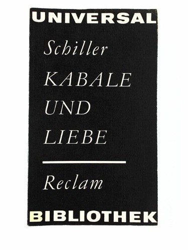 Kabale und liebe schiller - und,