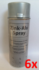 6x 400ml Zink Alu Spray / <300