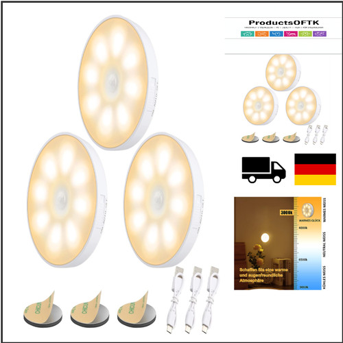 Nachtlicht mit bewegungsmelder - mit,